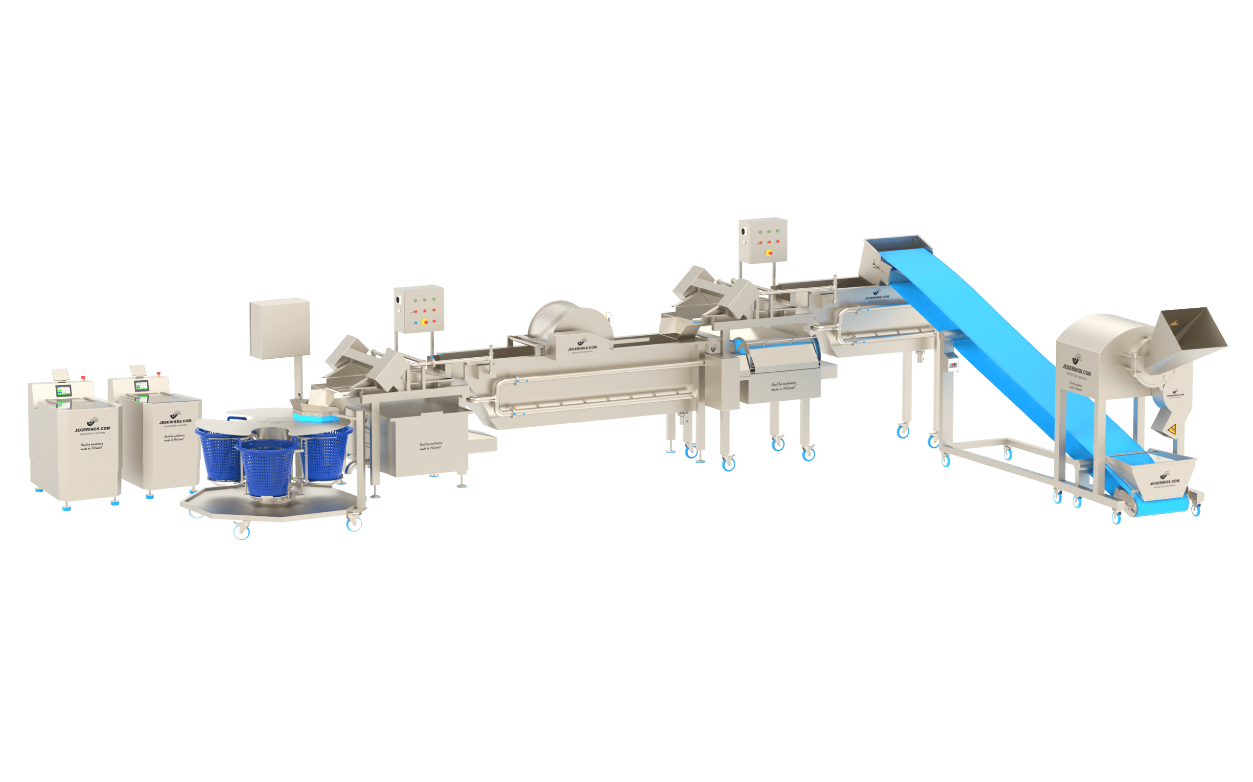 Vegetable Dicing Line